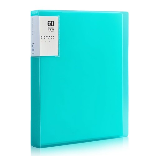 Pocket binder with plastic - pocket,