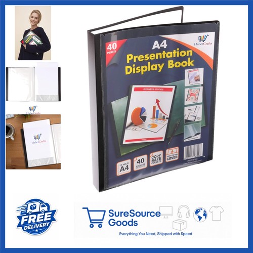 Black display book with - with, 40
