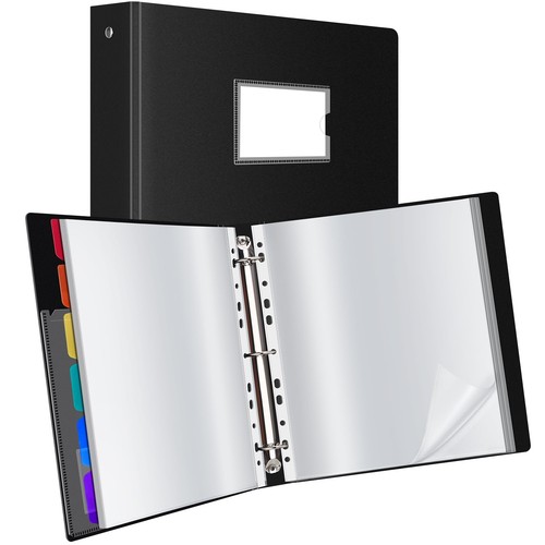 Pocket binder with plastic - binder,