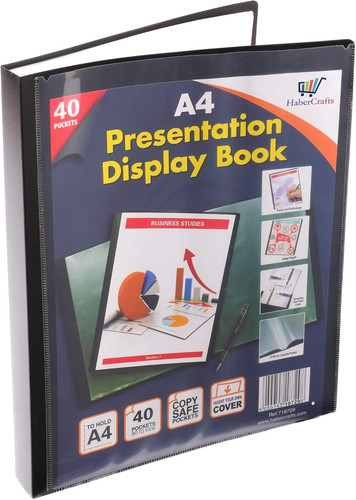 Display book certificate - a4,