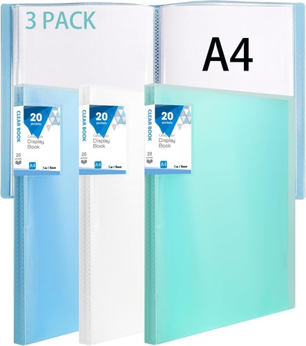 Binder plastic sleeves pack - binder, |