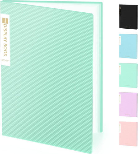 Binder with plastic - with,