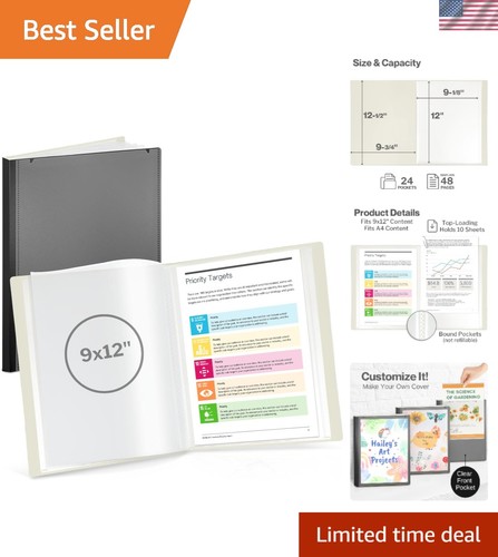 Elegant 9x12 presentation - elegant, book