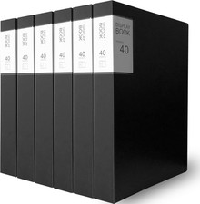 6 Pack 40 Pocket Binder with