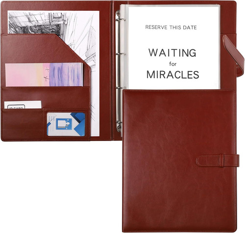 Portfolio folder with ring - a4,
