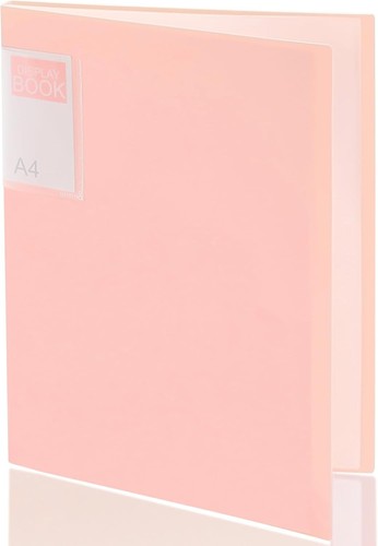 Pastel binder with clear - binder,