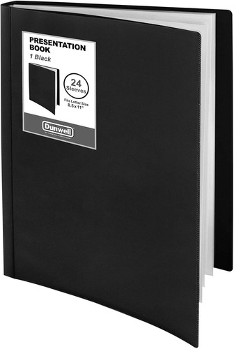 Dunwell binder with plastic - with,