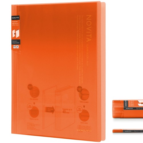 Pocket binder with plastic - 20-pocket,